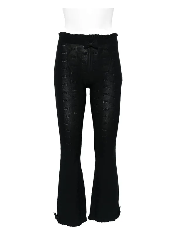 Flared Capri Trousers - Balenciaga