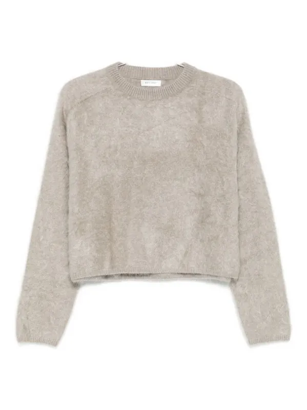 Cashmere Crewneck Jumper - Soft Goat