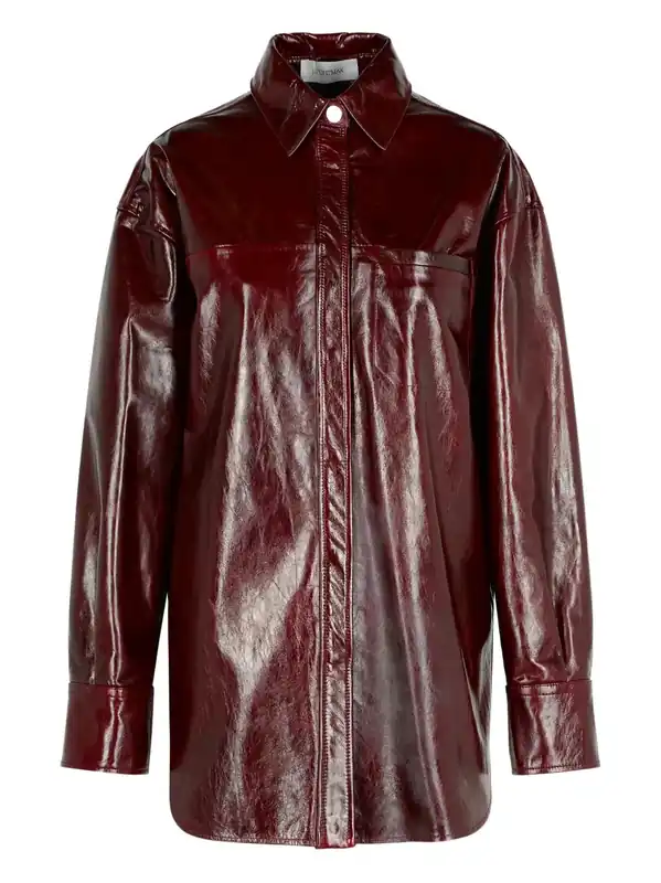 Nappa Leather Borel Shirt - Sportmax