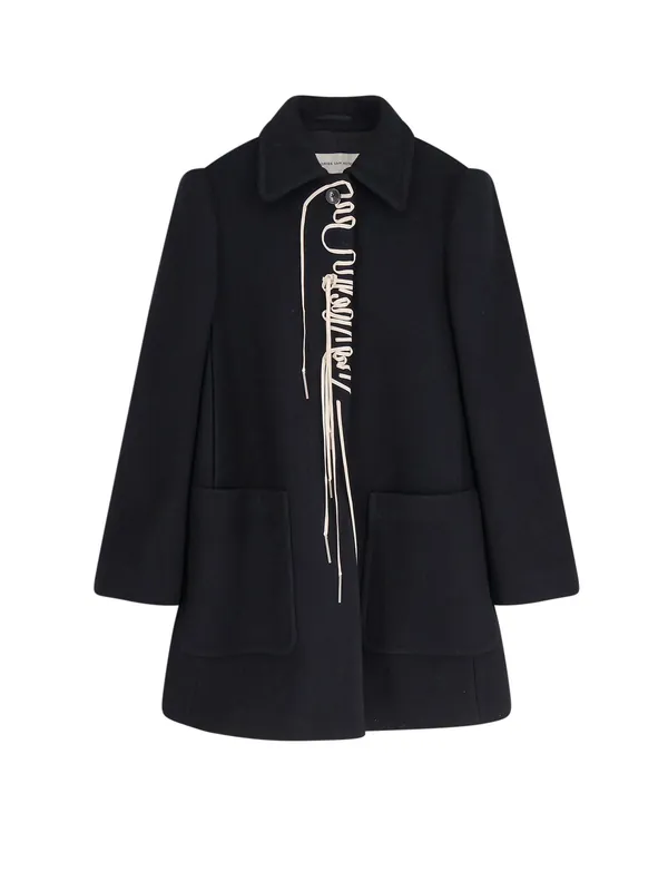 Rebela Wool Blend Coat - Dries Van Noten