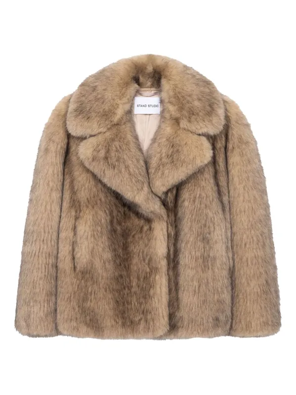 Valentina Faux Fur Coat - Stand Studio