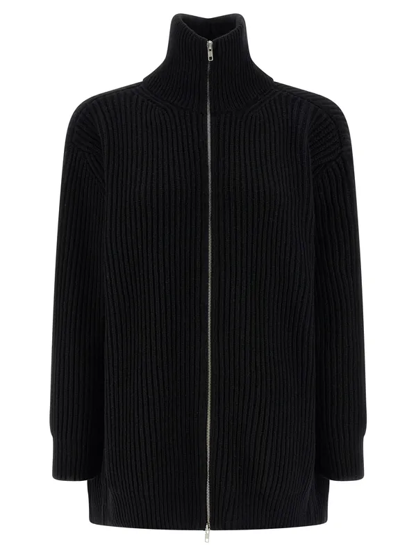 Cardigan Dress Dresses Black - MM6 Maison Margiela