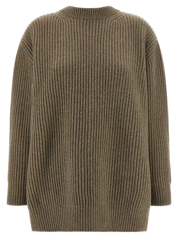 Sweater Dress Dresses Beige - MM6 Maison Margiela