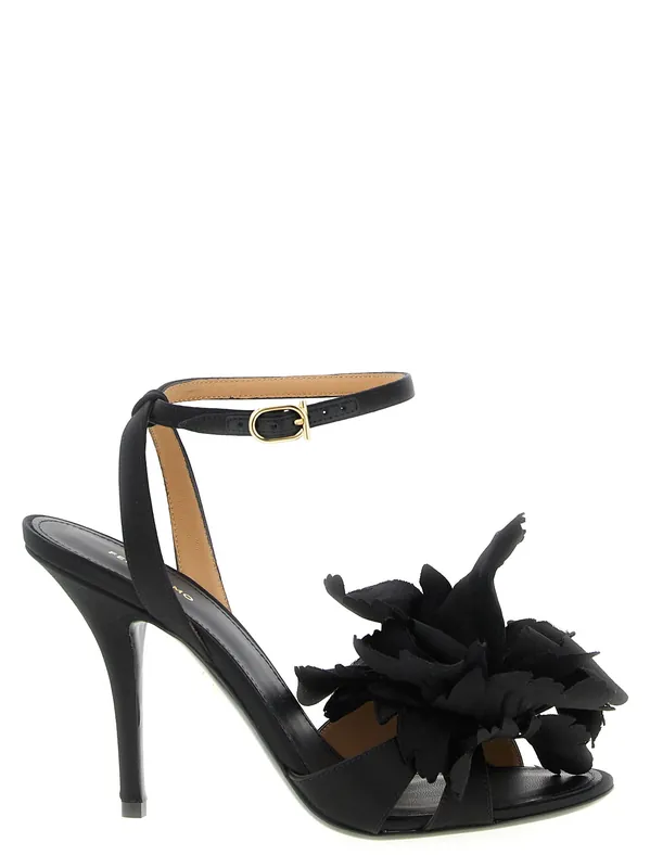 Ghilly Sandals Black - Ferragamo