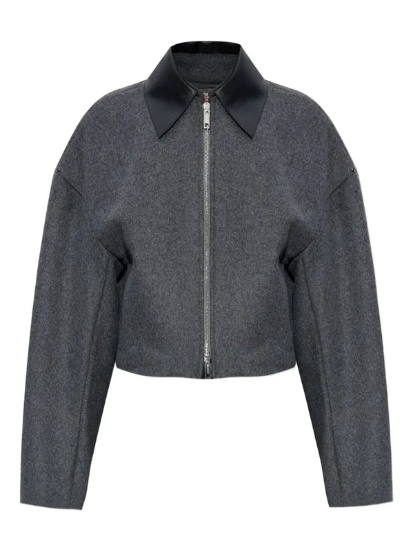 Wool Zipped Jacket - Sportmax
