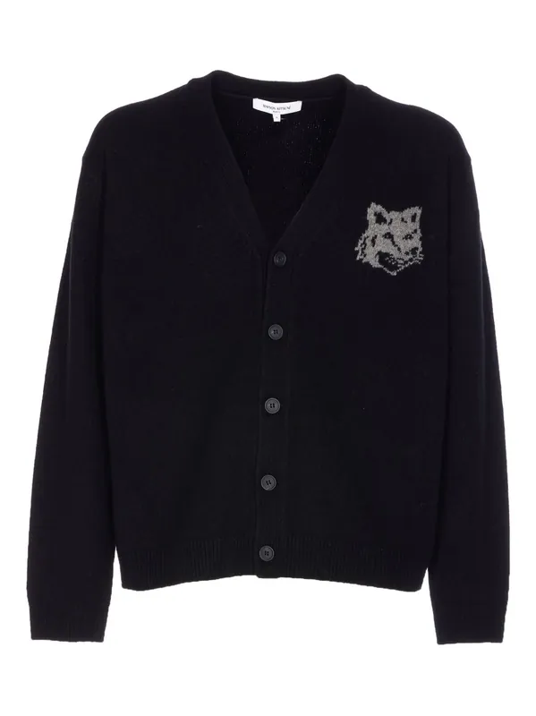 Wool V-Necked Cardigan