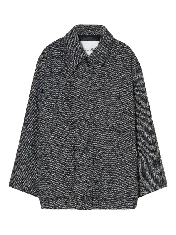 Wool Short Coat - CLOSED