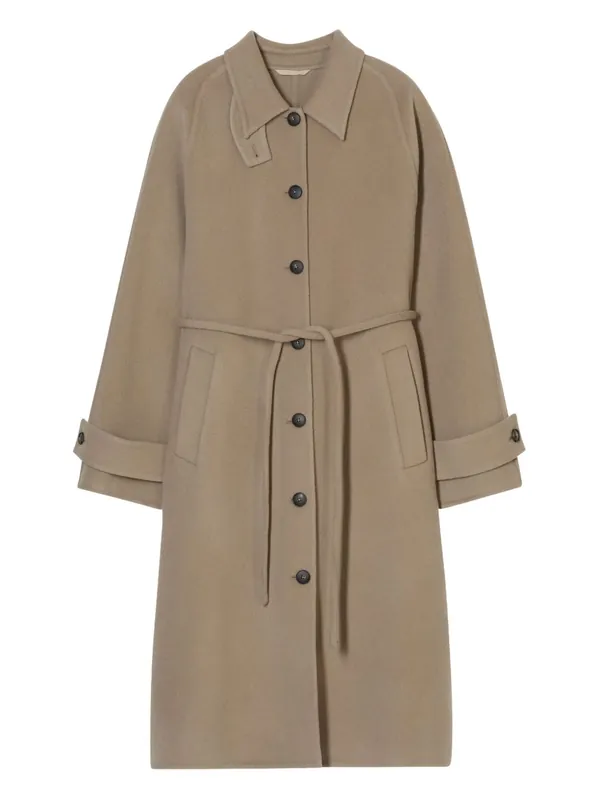 Wool Belted Coat - CLOSED