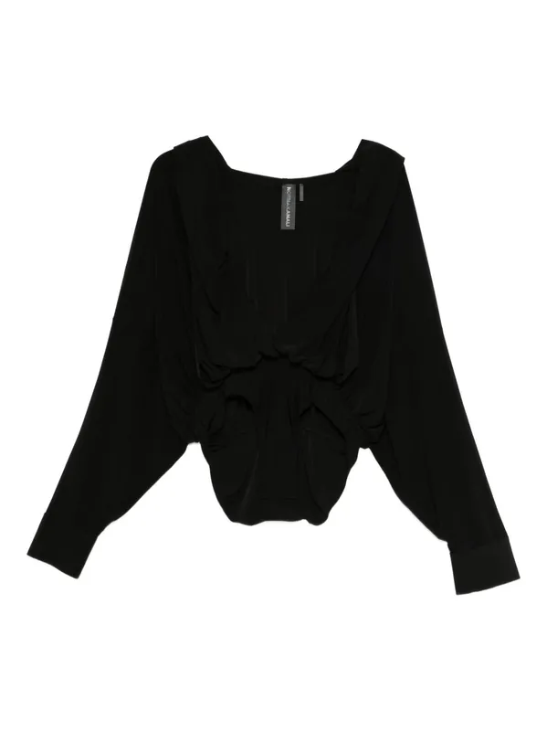 Oversized Hooded Bodysuit - Norma Kamali
