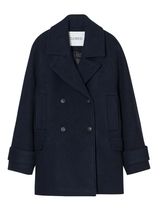 Wool Caban Jacket - CLOSED