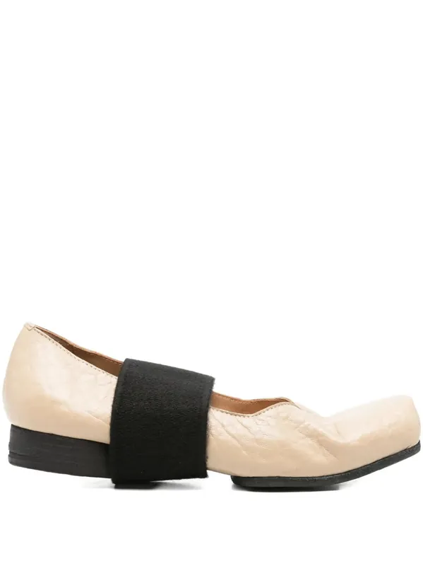 Ballet Flats With Elastic Band - Uma Wang