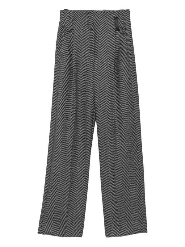Wool Trousers - Forte_Forte