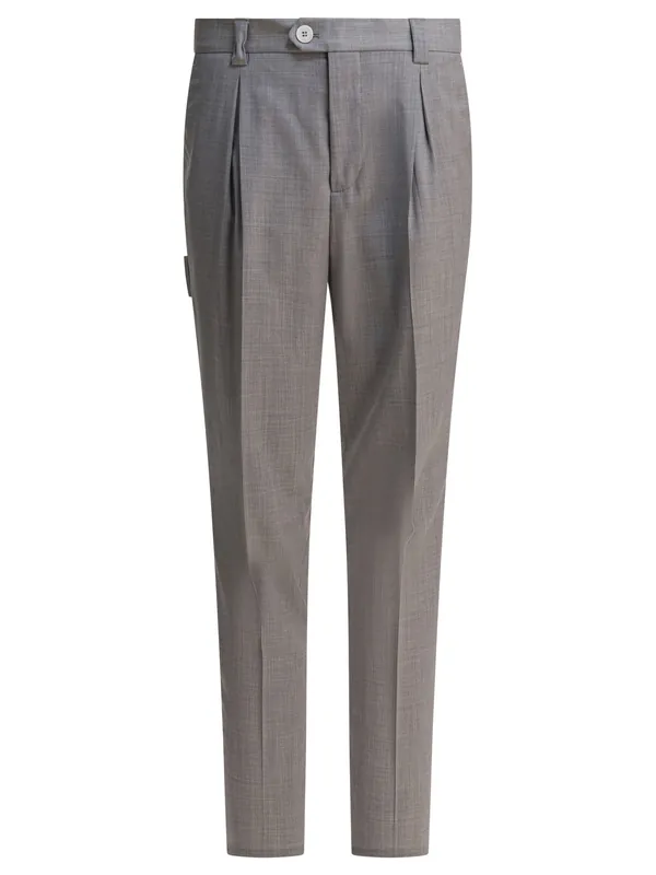 Dynamic Trousers Grey - Brunello Cucinelli