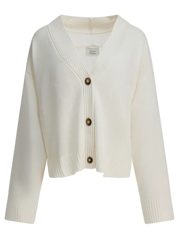 Knitwear White - Loulou De Saison
