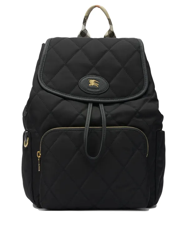 Horseshoe Backpacks & Travels Black - Burberry