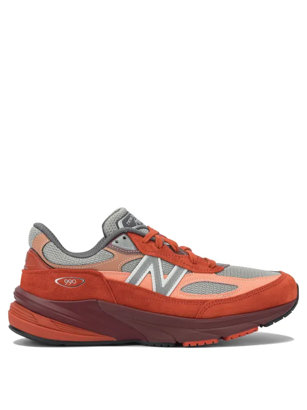 Made In Usa 990v6 Sneakers & Slip-On Red