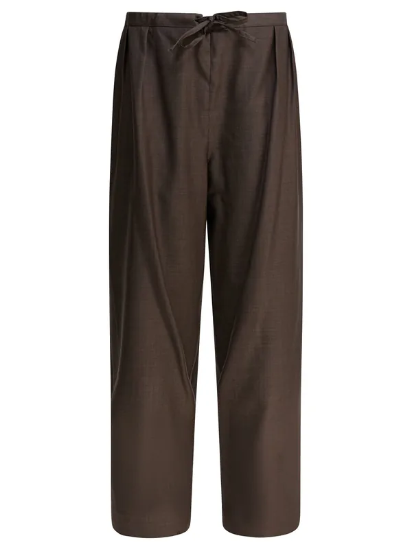 Trousers Brown - Loulou De Saison