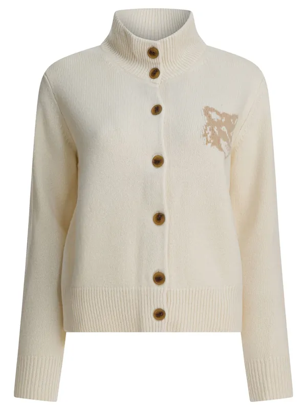 Knitwear Beige - Maison Kitsuné