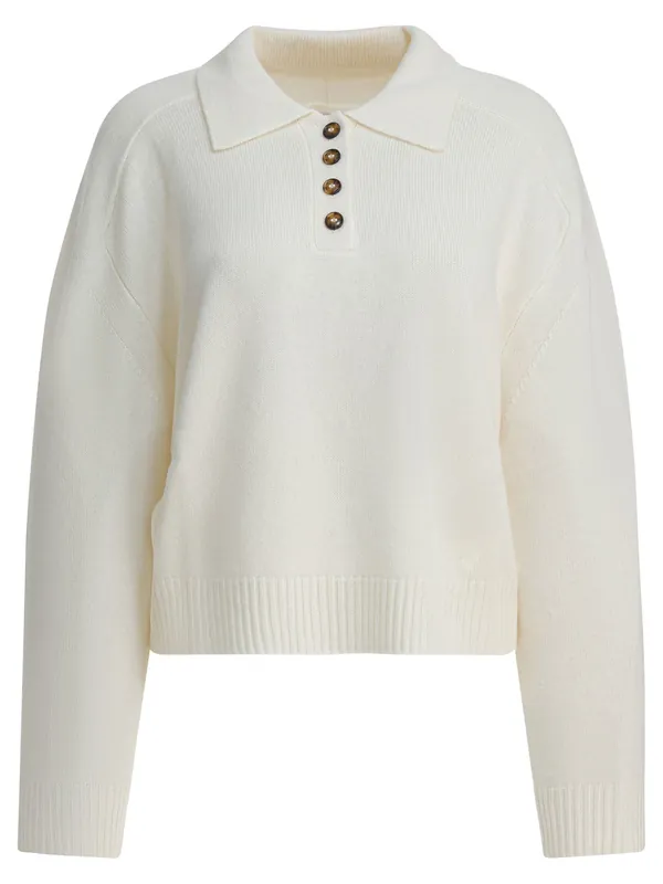 Knitwear White - Loulou De Saison