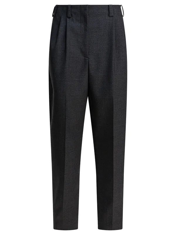 Wool Tailored Pants Trousers Grey - Givenchy