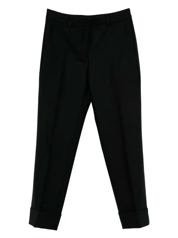 Tapered Wool Trousers - Incotex Red