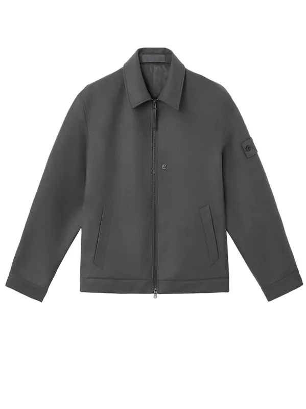 Wool Blend Jacket - Stone Island