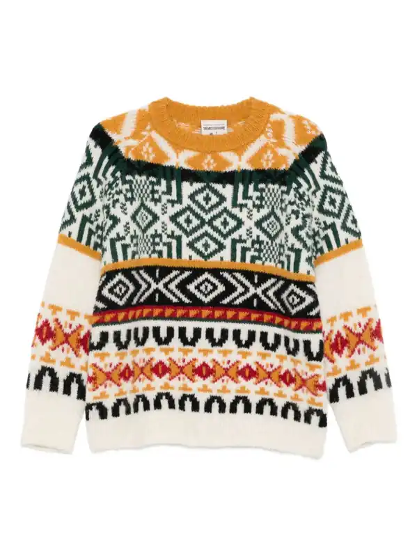 Ottavio Wool Blend Jumper - Semicouture