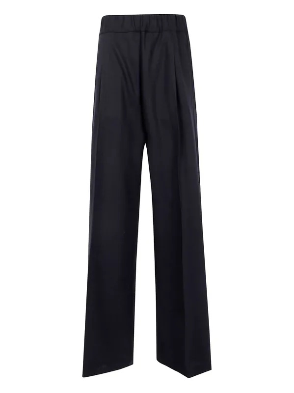 Wool Trousers - Semicouture