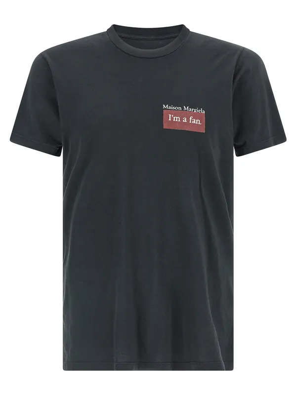 Printed T-Shirt Black