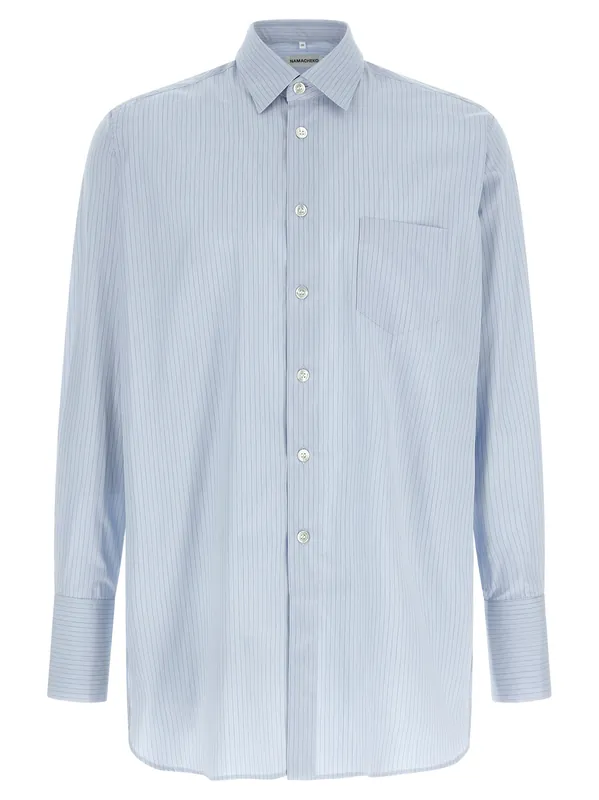 Hernan Shirt And Blouse Light Blue - Namacheko