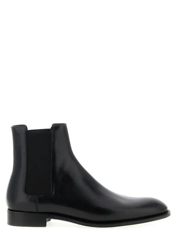 Adrien Boots And Ankle Boots Black - Saint Laurent