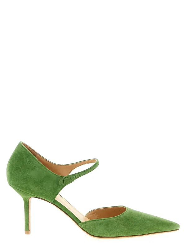 R1p1005 Pumps Green - Francesco Russo
