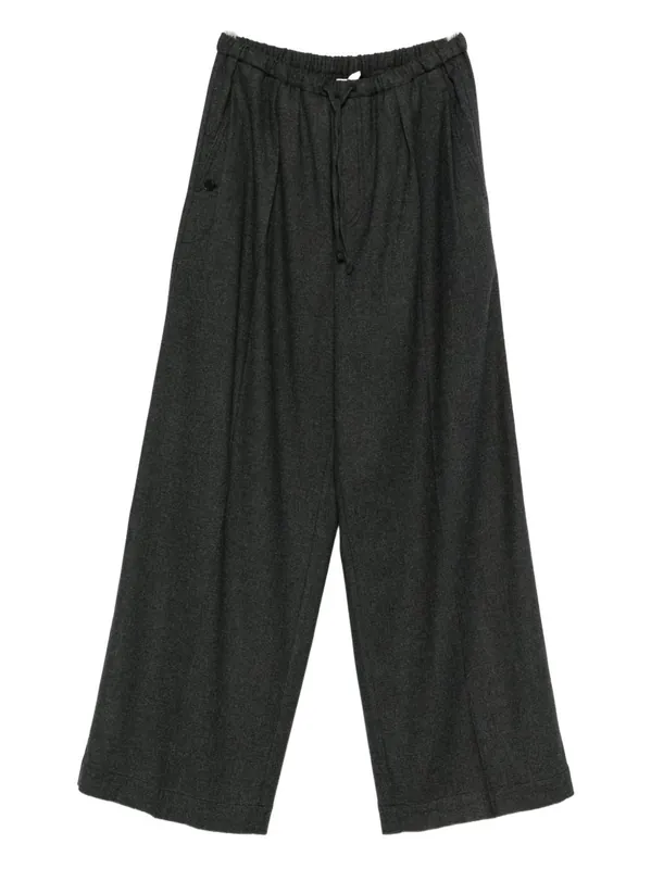 Wool Blend Trousers - CLOSED
