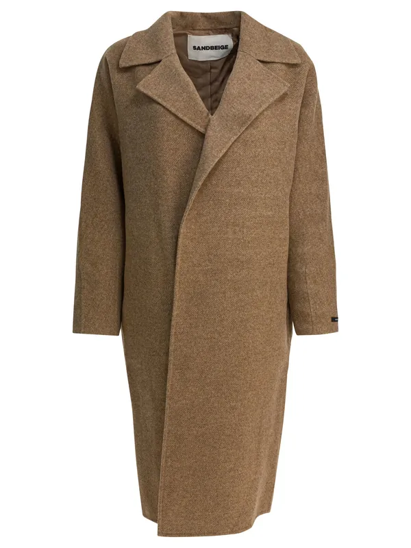 Sophie Coat Jackets And Coats Beige - Sandbeige
