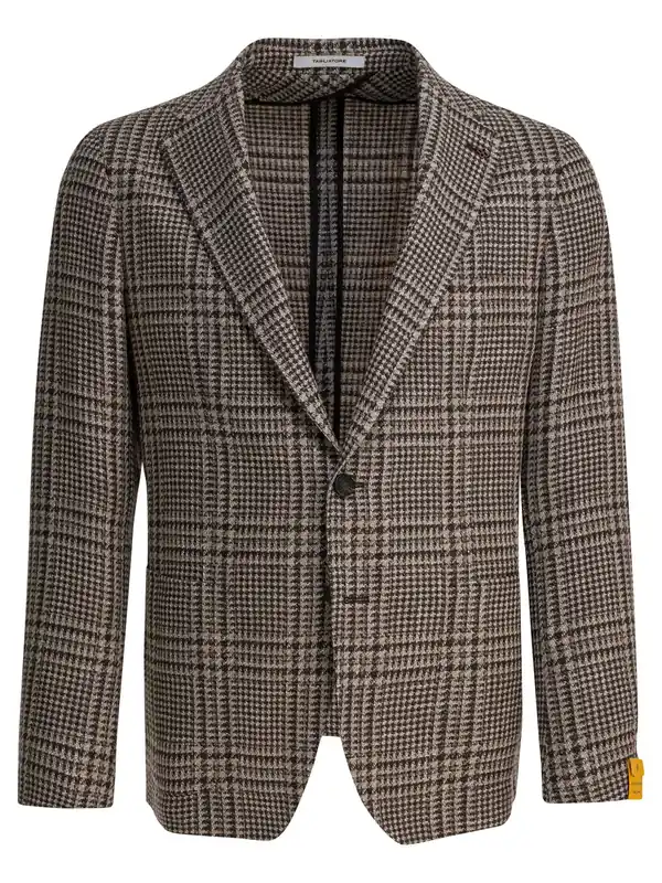 Wool Blazer Jackets And Coats Brown - Tagliatore