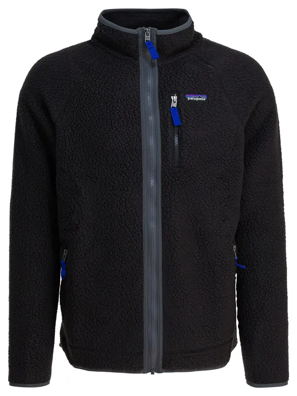Retro Pile Fleece Jackets And Coats Black - Patagonia