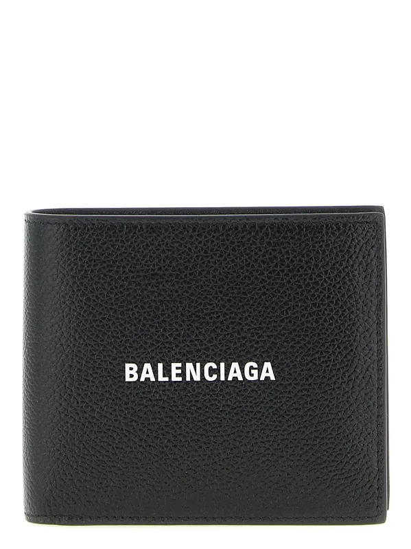 Cash Square Wallets And Card Holders Black - Balenciaga