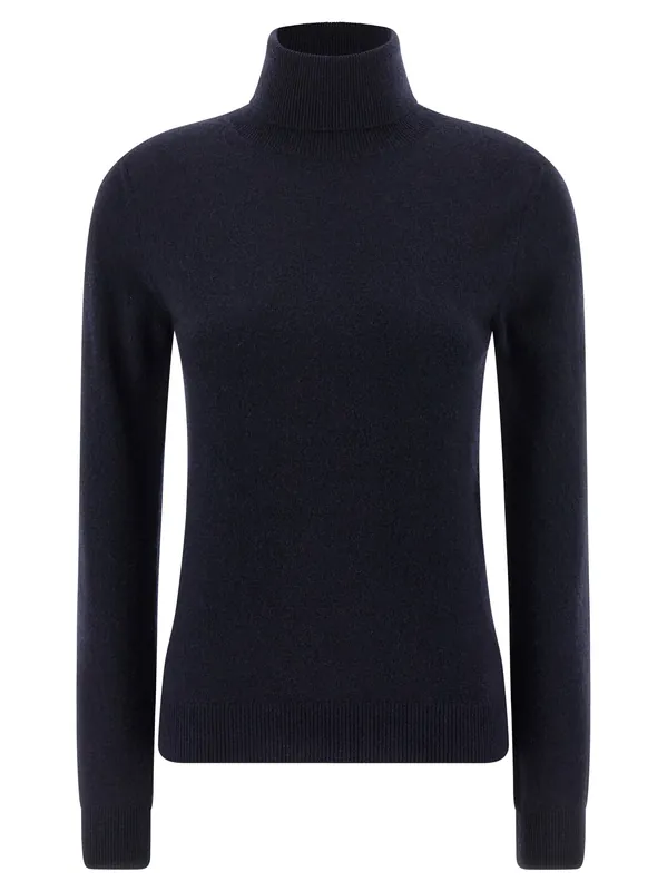Standard Turtleneck Sweaters And Cardigans Blue - Balenciaga