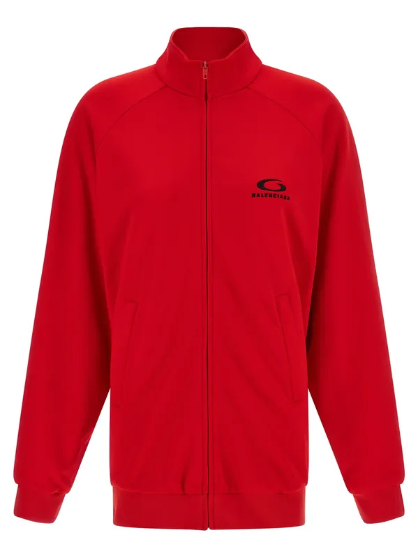 Back Tracksuit Dresses Red - Balenciaga