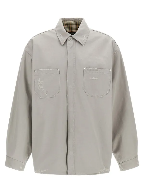 Workwear Shirt And Blouse Gray - Balenciaga