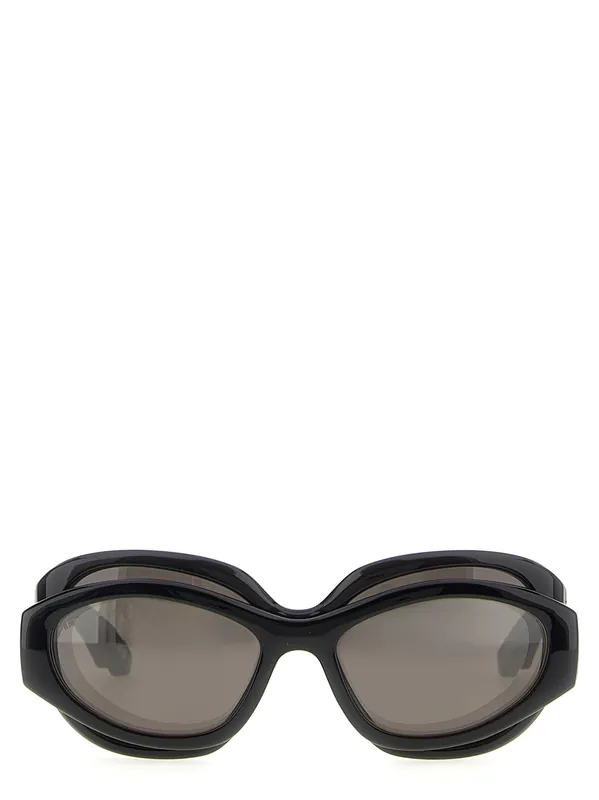 Superbusy Round Sunglasses Black - Balenciaga