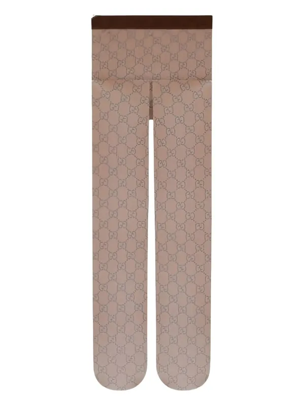 Gg Nylon Tights - Gucci