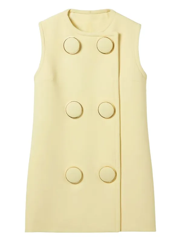 Buttoned Maxi Vest - Gucci
