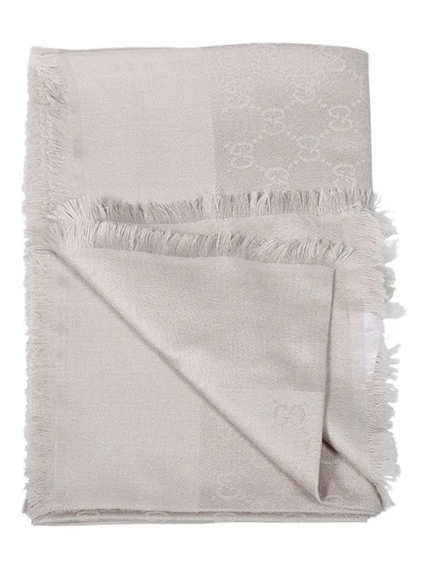 Gg Jacquard Shawl - Gucci