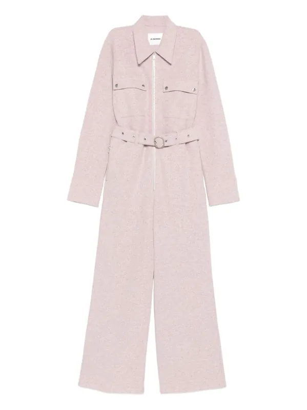 Wool Blend Jumpsuit - Jil Sander Plus