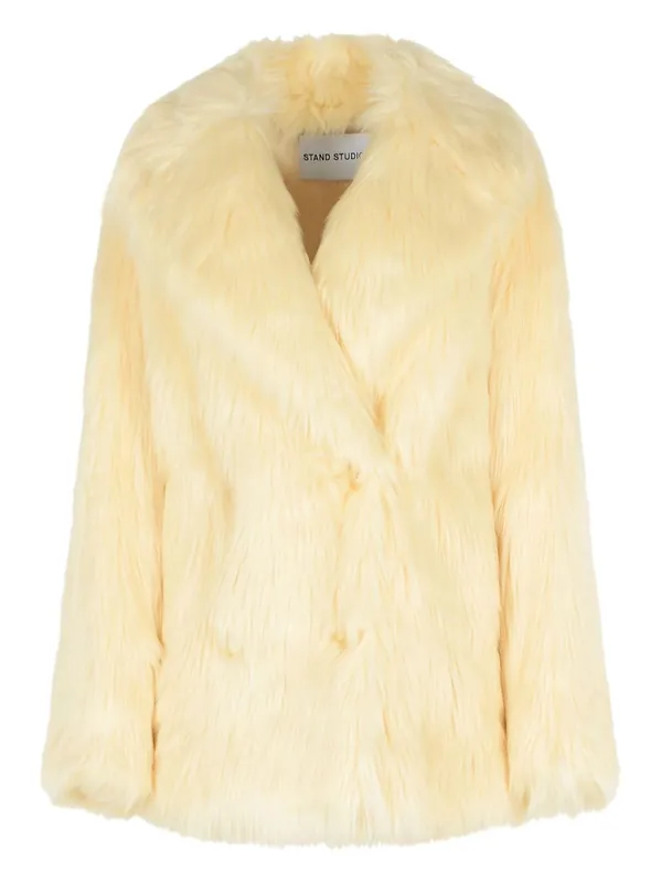 Kataline Faux Fur Coat - Stand Studio