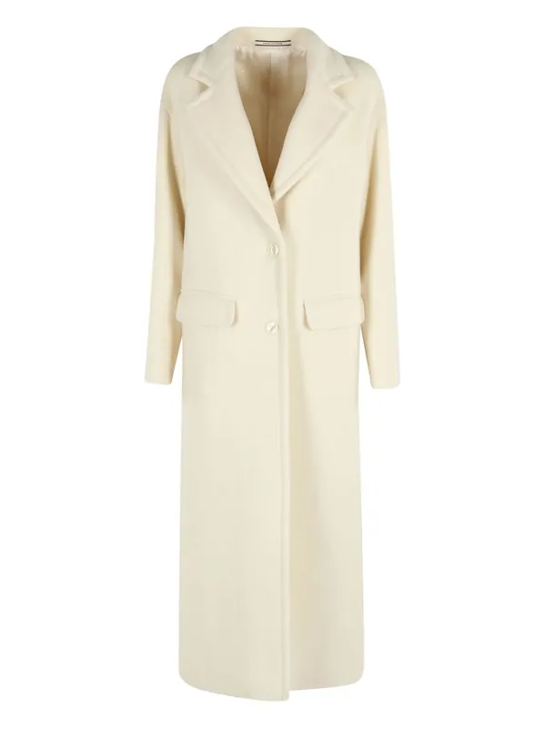 Wool Single-Breasted Coat