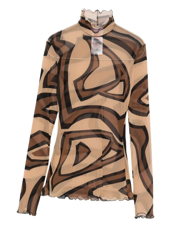Printed Midi Dress - Pucci