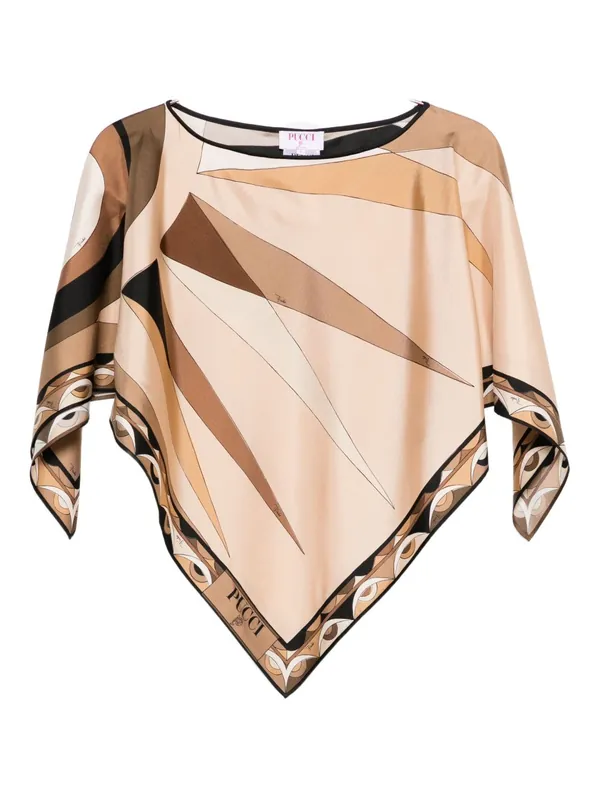 Printed Silk Blouse - Pucci