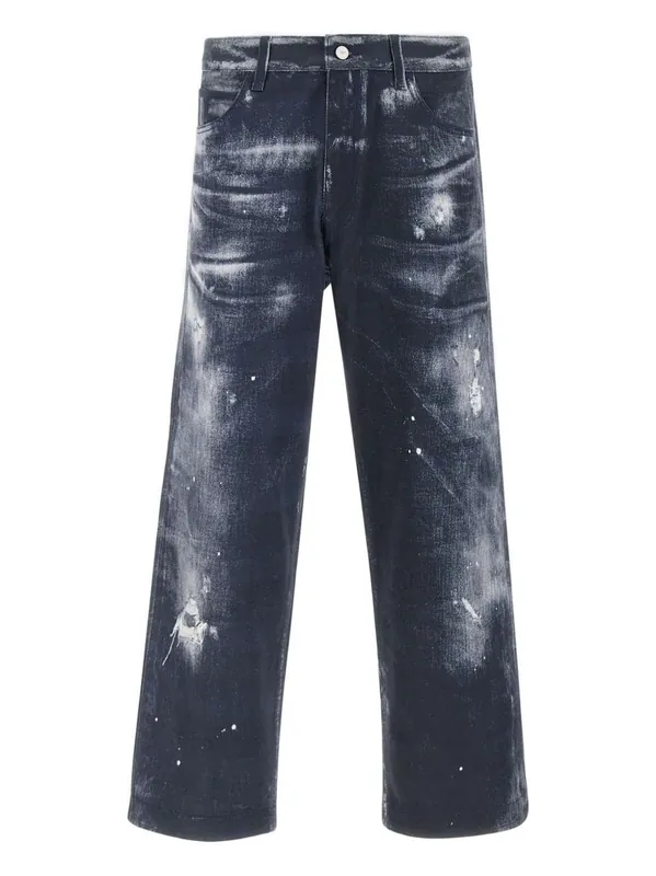 Trousers Blue And Green - Emporio Armani